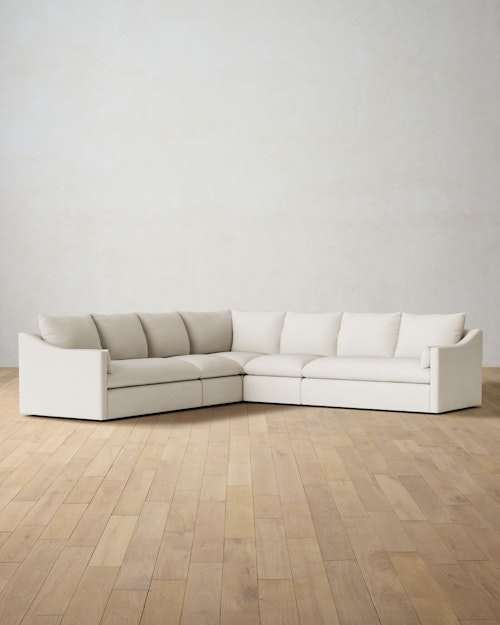 Leighton Slope Arm 5-Piece Corner Sectional